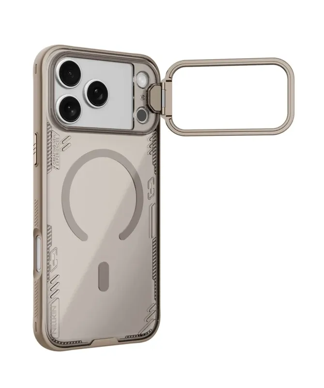 Coque iPhone 17 Pro Max NILLKIN Iceblade Prop avec MagSafe et support