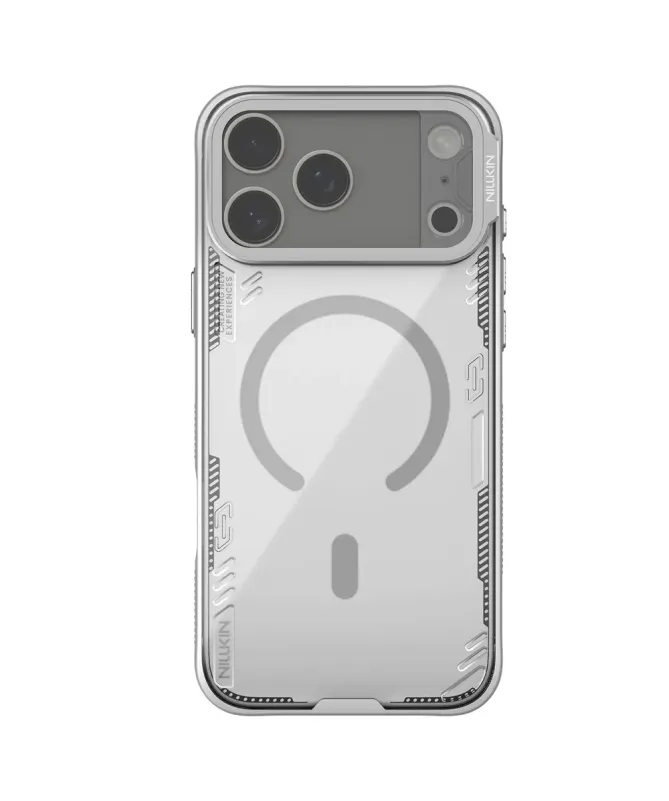 Coque iPhone 17 Pro Max NILLKIN Iceblade Prop avec MagSafe et support