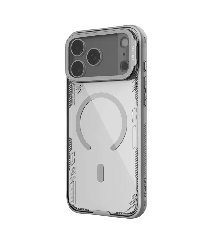 Coque iPhone 17 Pro Max NILLKIN Iceblade Prop avec MagSafe et support