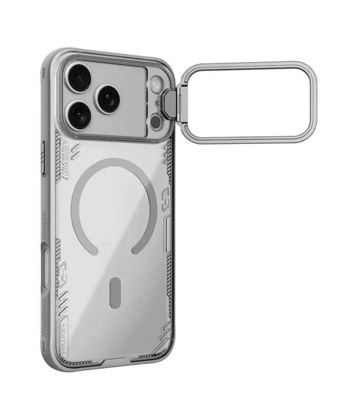 Coque iPhone 17 Pro Max NILLKIN Iceblade Prop avec MagSafe et support