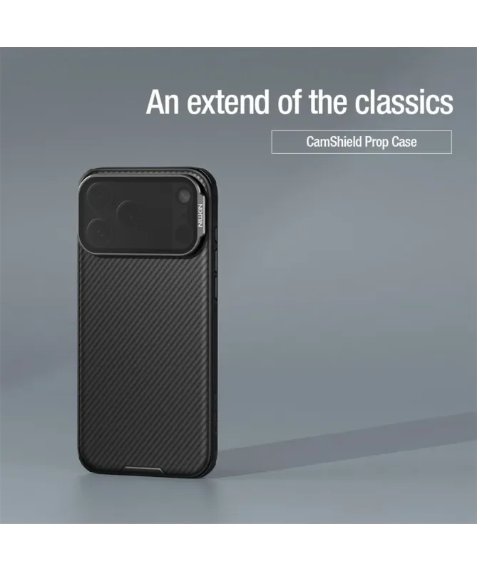 Coque iPhone 17 Pro Max Nillkin CamShield Prop avec Support Caméra