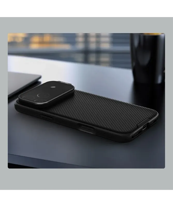 Coque iPhone 17 Pro Max Nillkin CamShield Prop avec Support Caméra