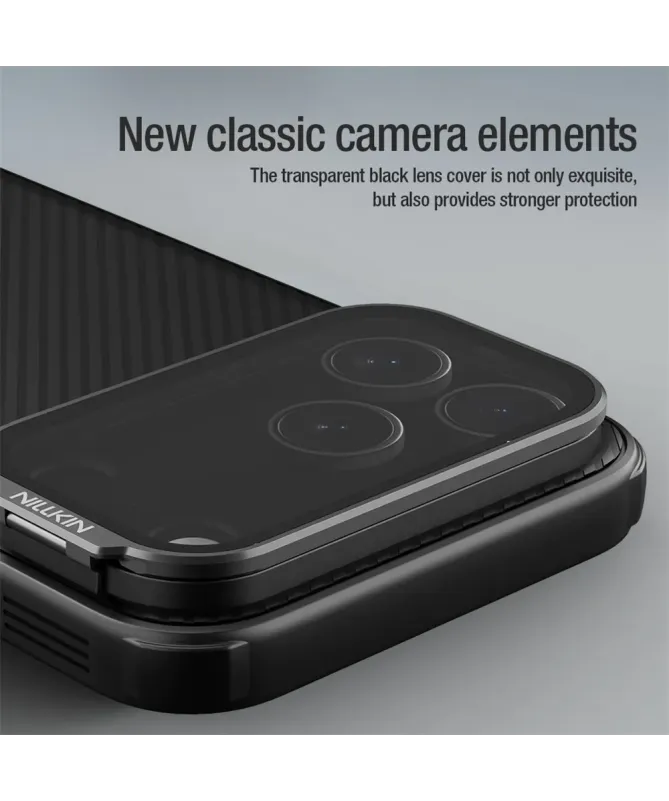 Coque iPhone 17 Pro Max Nillkin CamShield Prop avec Support