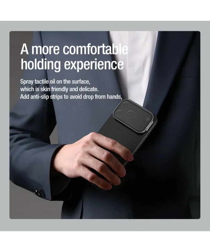 Coque iPhone 17 Pro Max Nillkin CamShield Prop avec Support