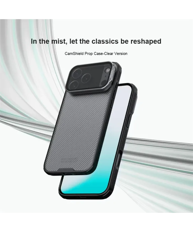 Coque iPhone 17 Pro Max Nillkin CamShield Prop avec Support Appareil P