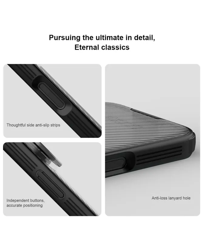 Coque iPhone 17 Pro Max Nillkin CamShield Prop avec Support Appareil P