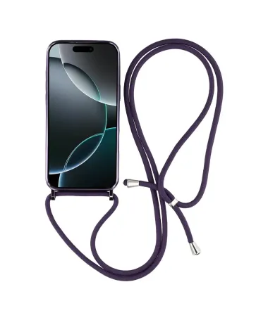 Coque Cordon MagSafe pour iPhone 17 Pro Max avec Contour Chromé Violet - photo 22