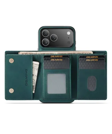 Coque iPhone 17 Pro Max Porte-cartes Détachable | M1 Series Vert foncé - photo 22
