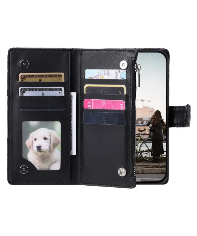 Housse Google Pixel 10 Pro XL Matelassée à Poche Zippée