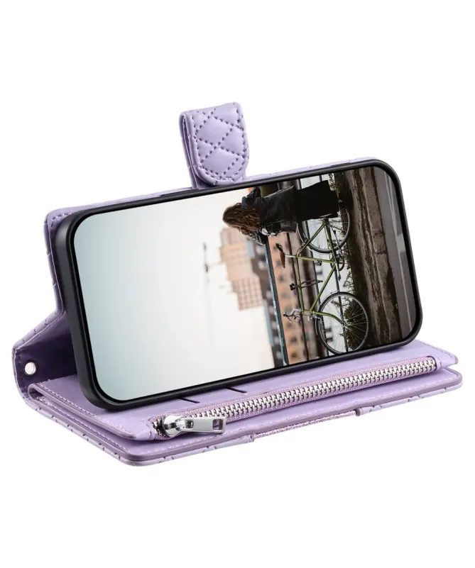 Housse Google Pixel 10 Pro XL Matelassée à Poche Zippée