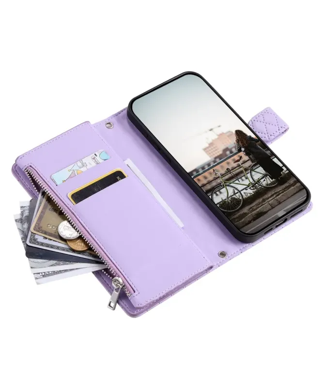 Housse Google Pixel 10 Pro XL Matelassée à Poche Zippée