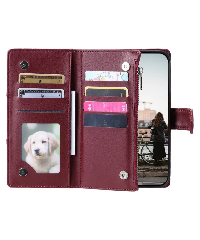 Housse Google Pixel 10 Pro XL Matelassée à Poche Zippée