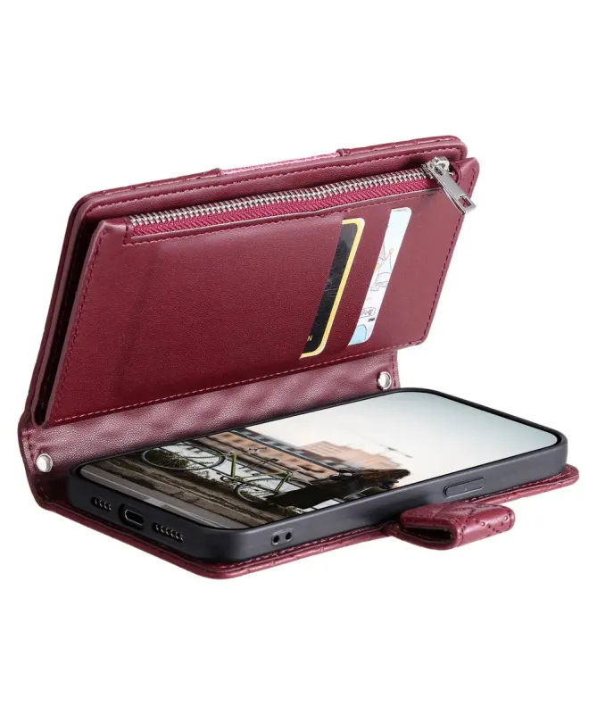 Housse Google Pixel 10 Pro XL Matelassée à Poche Zippée