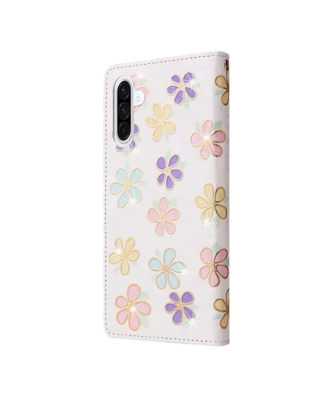 Housse Samsung Galaxy A17 5G / A26 5G à Fleurs Pastel