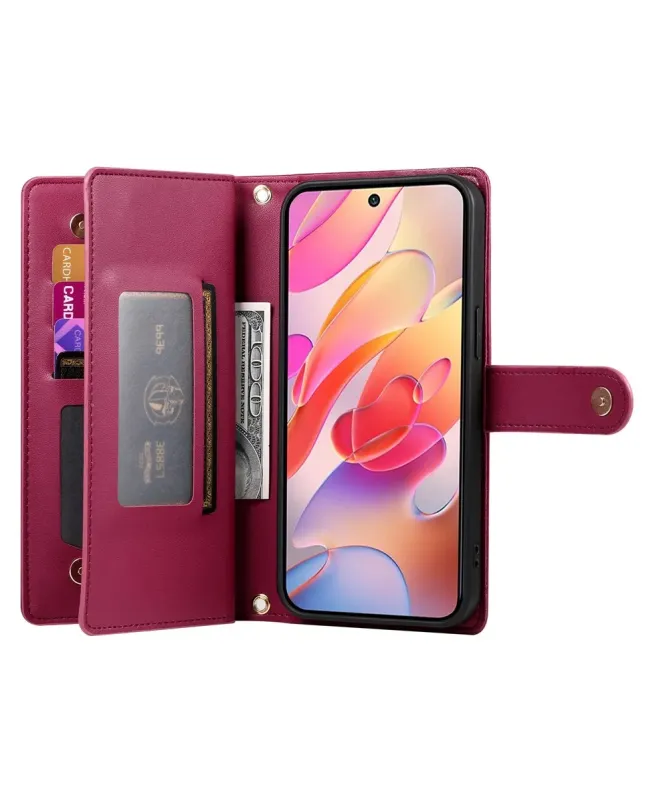 Housse Samsung Galaxy A17 5G / A26 5G Portefeuille avec Bandoulière et