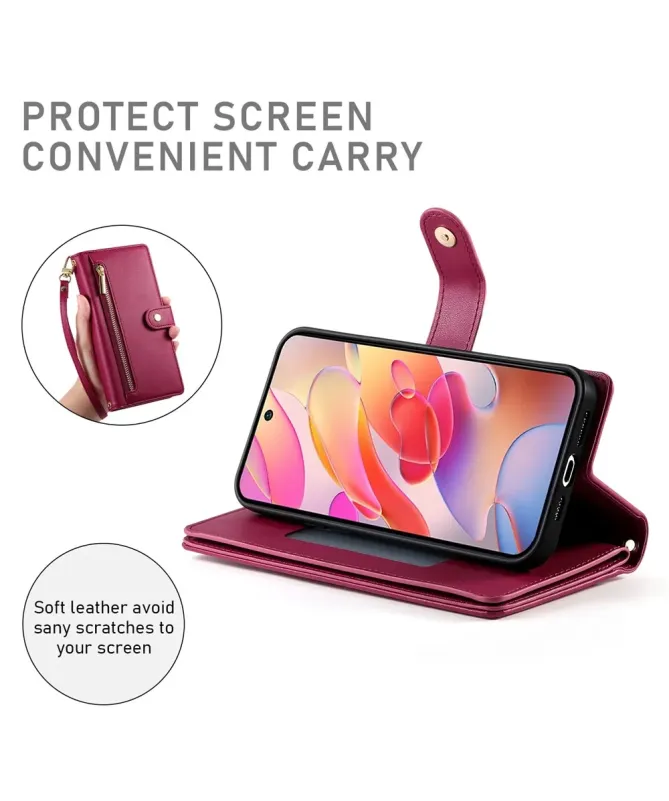 Housse Samsung Galaxy A17 5G / A26 5G Portefeuille avec Bandoulière et