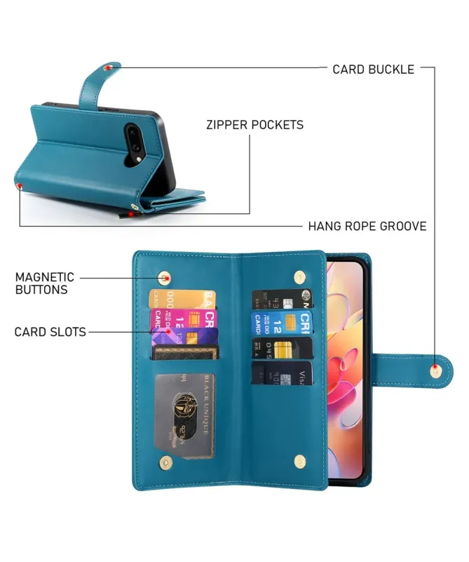 Housse Samsung Galaxy A17 5G / A26 5G Portefeuille avec Bandoulière et