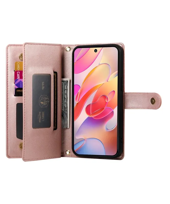 Housse Samsung Galaxy A17 5G / A26 5G Portefeuille avec Bandoulière et