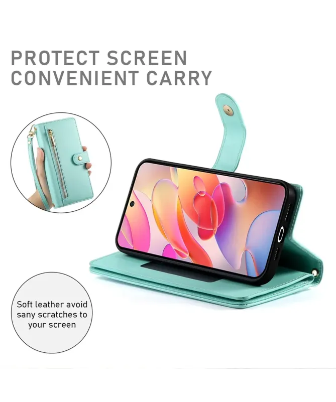 Housse Samsung Galaxy A17 5G / A26 5G Portefeuille avec Bandoulière et