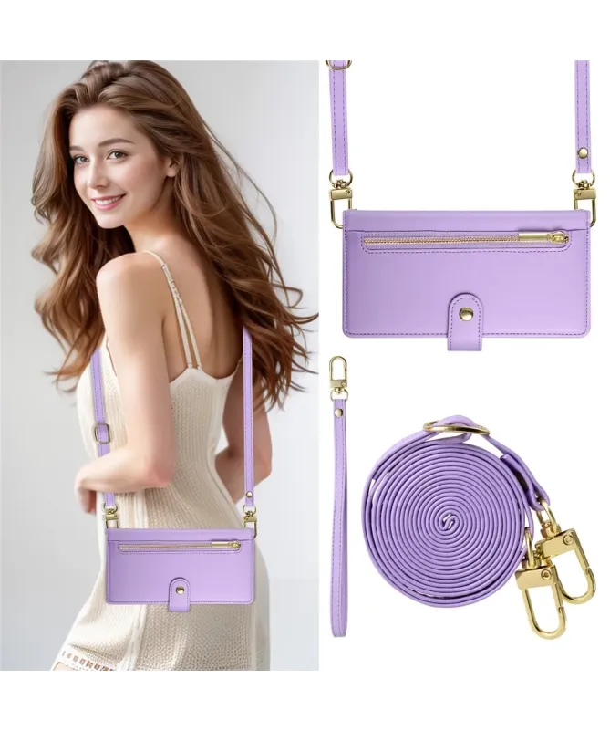 Housse Samsung Galaxy A17 5G / A26 5G Portefeuille avec Bandoulière et