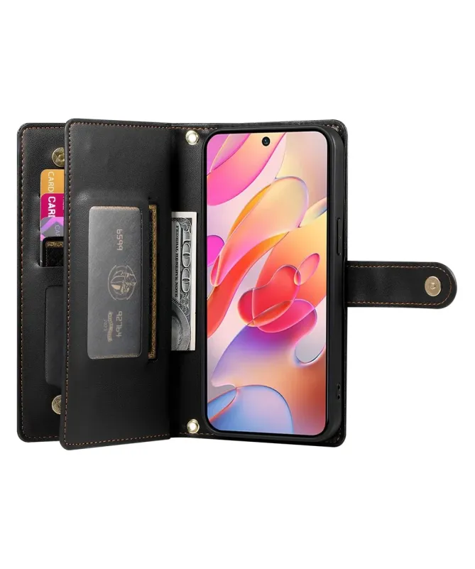 Housse Samsung Galaxy A17 5G / A26 5G Portefeuille avec Bandoulière et