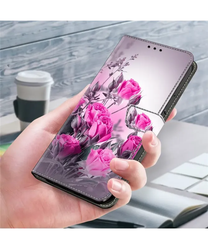 Housse Samsung Galaxy A17 5G à Roses Éclatantes