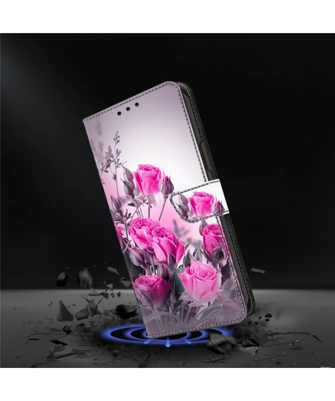 Housse Samsung Galaxy A17 5G à Roses Éclatantes