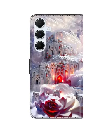 Housse Samsung Galaxy A17 5G à Motif Château dans les Nuages
