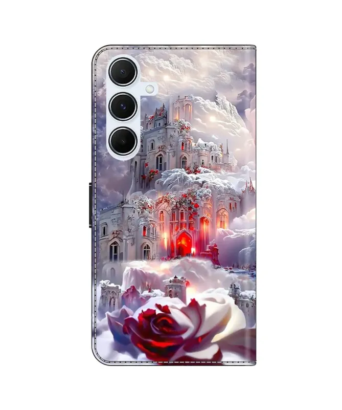 Housse Samsung Galaxy A17 5G à Motif Château dans les Nuages