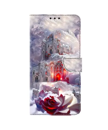 Housse Samsung Galaxy A17 5G à Motif Château dans les Nuages