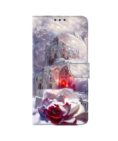 Housse Samsung Galaxy A17 5G à Motif Château dans les Nuages
