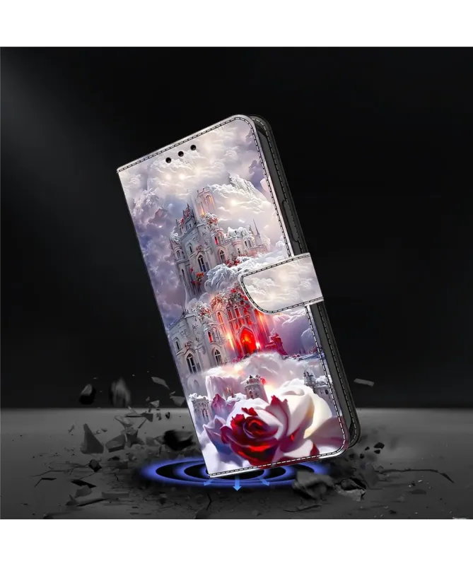 Housse Samsung Galaxy A17 5G à Motif Château dans les Nuages