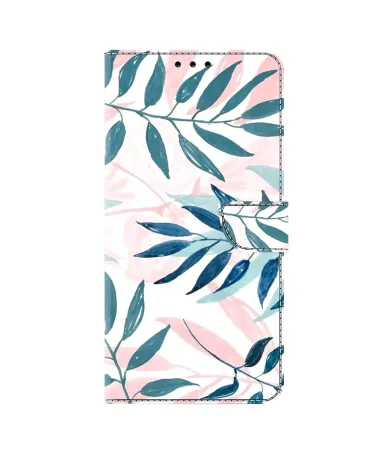 Housse Samsung Galaxy A17 5G à Motif Feuillage Aquarelle
