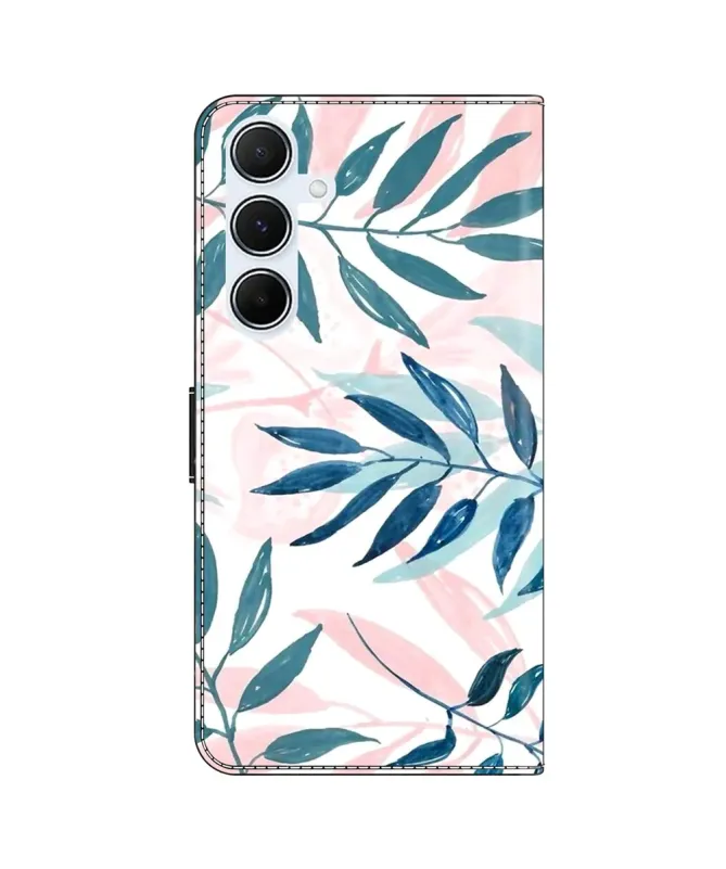 Housse Samsung Galaxy A17 5G à Motif Feuillage Aquarelle