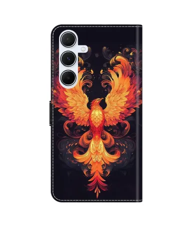 Housse Samsung Galaxy A17 5G à Motif Phénix Flamboyant