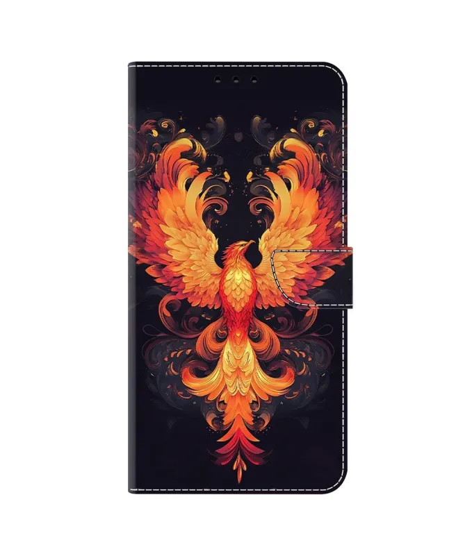 Housse Samsung Galaxy A17 5G à Motif Phénix Flamboyant