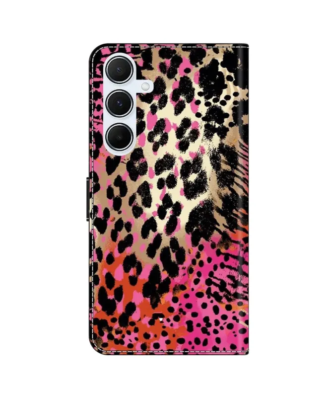Housse Samsung Galaxy A17 5G à Imprimé Léopard Coloré - photo 2