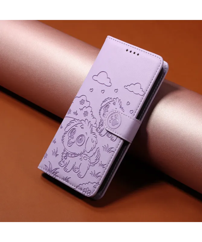 Housse Samsung Galaxy A17 5G à Motif Chiens en Relief | CUDDLE