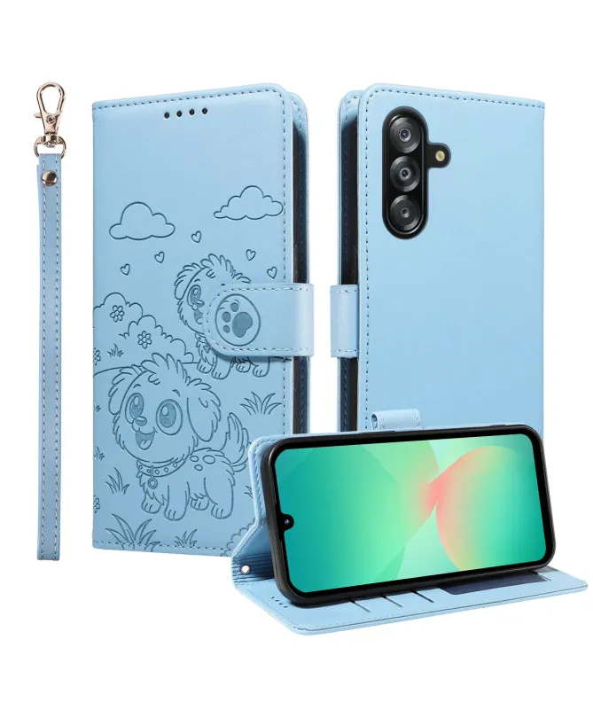 Housse Samsung Galaxy A17 5G à Motif Chiens en Relief | CUDDLE