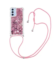 Coque Samsung Galaxy A17 5G / A26 5G | Paillettes et Cordon