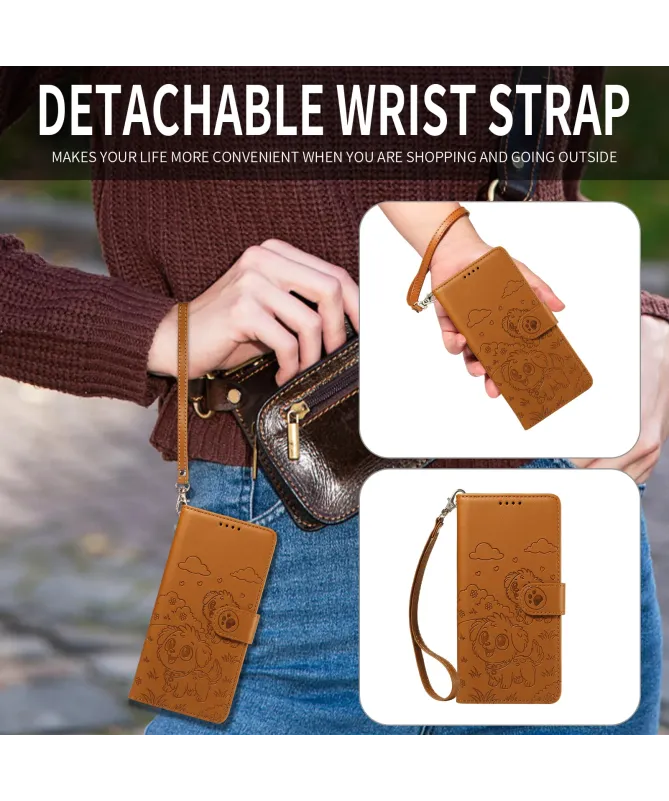 Housse Samsung Galaxy A17 5G à Motif Chiens en Relief | CUDDLE