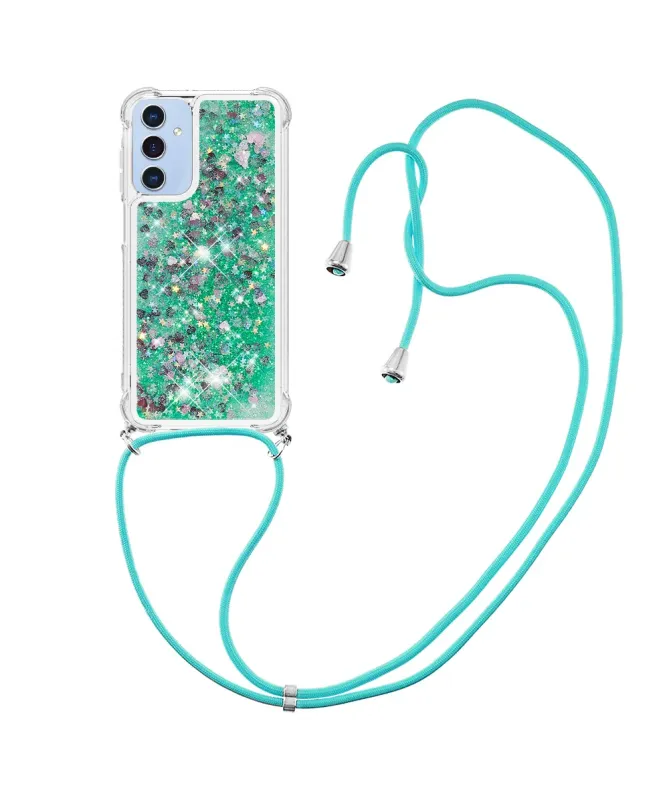Coque Samsung Galaxy A17 5G / A26 5G | Paillettes et Cordon