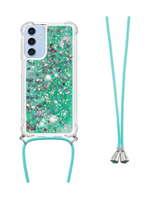 Coque Samsung Galaxy A17 5G / A26 5G | Paillettes et Cordon