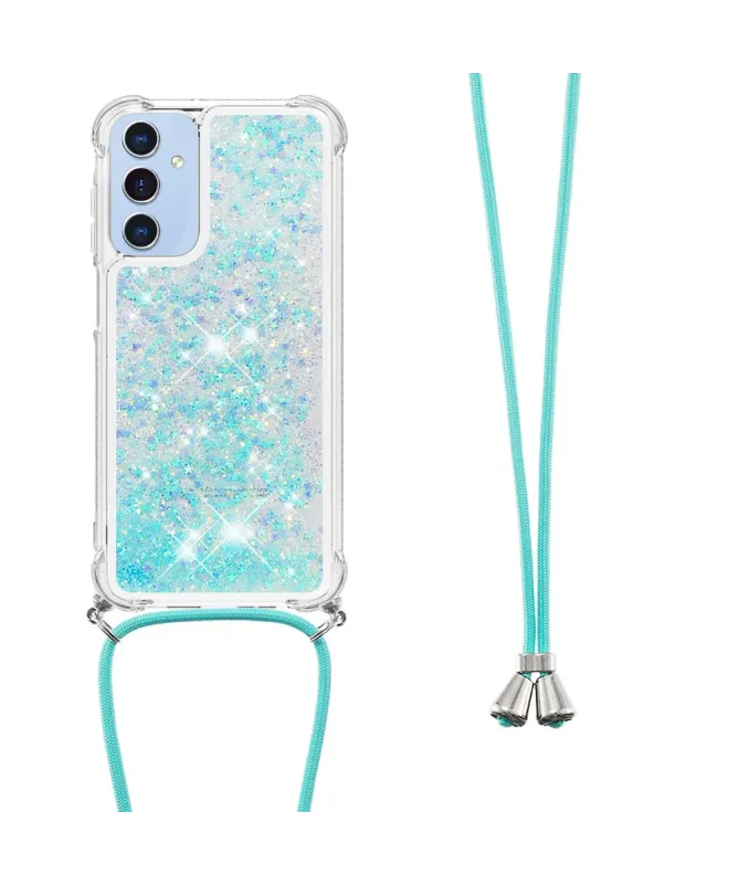 Coque Samsung Galaxy A17 5G / A26 5G | Paillettes et Cordon