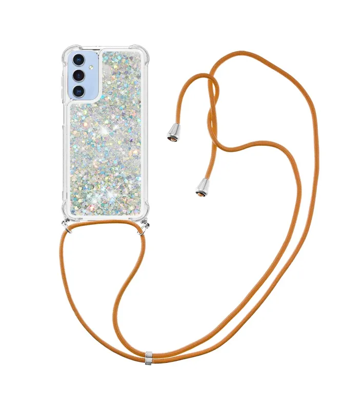Coque Samsung Galaxy A17 5G / A26 5G | Paillettes et Cordon
