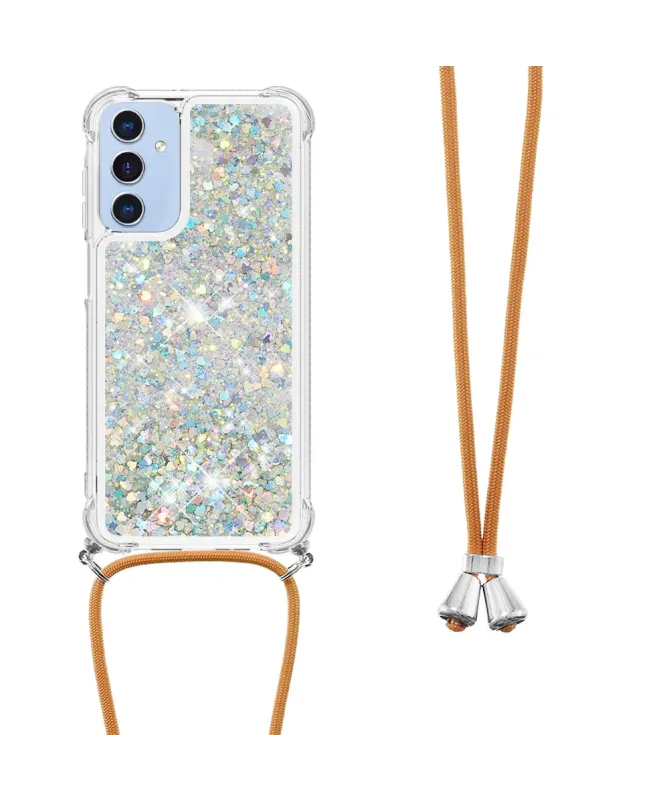 Coque Samsung Galaxy A17 5G / A26 5G | Paillettes et Cordon