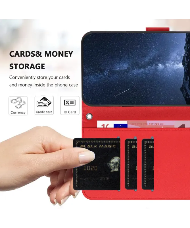 Housse Samsung Galaxy A17 5G Effet Cuir avec Surpiqûres | CLASSIC