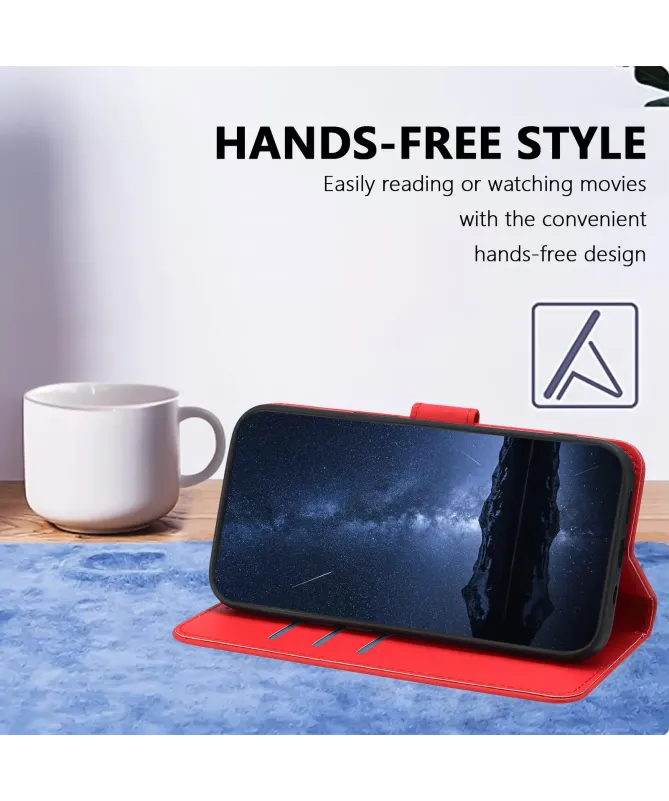 Housse Samsung Galaxy A17 5G Effet Cuir avec Surpiqûres | CLASSIC