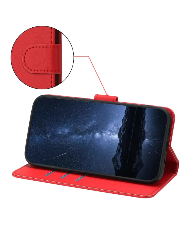 Housse Samsung Galaxy A17 5G Effet Cuir avec Surpiqûres | CLASSIC