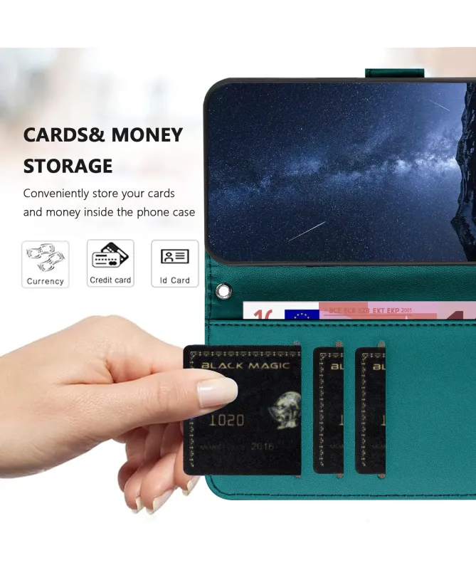 Housse Samsung Galaxy A17 5G Effet Cuir avec Surpiqûres | CLASSIC